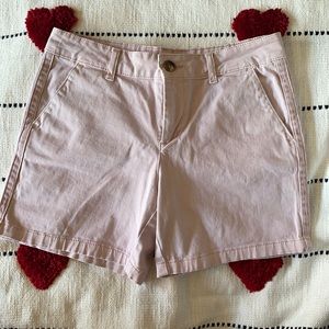 SOLD C&C California pink Cotton twill shorts